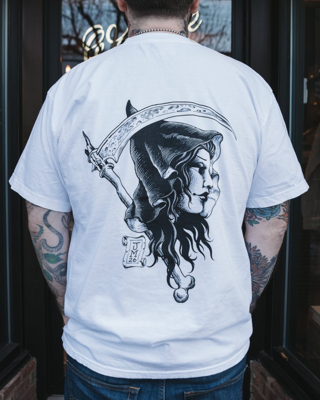 DEATH GIRL (white)